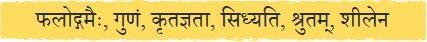 सुभाषितरसं पीत्वा जीवनं सफलं कुरु NCERT Solutions | Sanskrit  (Deepakam) Class  8  -  New  NCERT - Class 8