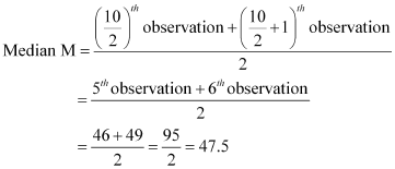 NCERT Solutions Class 11 Maths Chapter 13 - Statistics