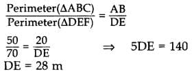 Assignment: Triangles | Mathematics (Maths) Class 10