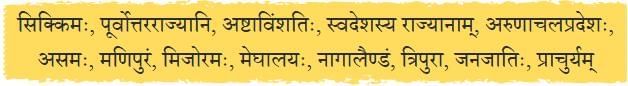 पश्यत कोणमैशान्यं भारतस्य मनोहरम् NCERT Solutions | Sanskrit  (Deepakam) Class  8  -  New  NCERT - Class 8