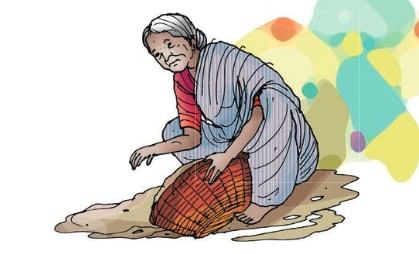 Worksheet: एक टोकरी भर मिट्टी | Worksheets with Solutions for Class 8