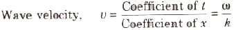 Frequency and Period of Progressive Wave