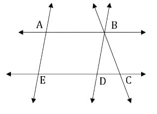 RS Aggarwal Solutions: Lines and Angles (Exercise 9B)