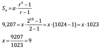 MCQs`: Sequence and Series - Arithmetic and Geometric Progressions