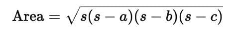 Class 9 Maths Chapter 10 Question Answers - Heron’s Formula