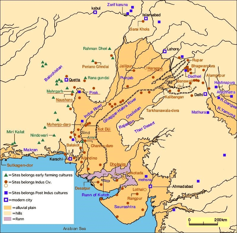 Fig: Indus Valley Civilisation