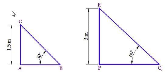 NCERT Solutions for Class 10 Maths Chapter 9 - Some Applications of Trigonometry (Exercise 9.1)