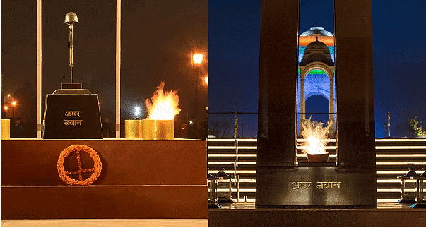 Amar Jawan Jyoti and National War Memorial