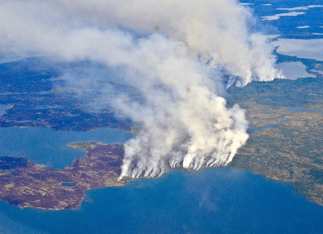 Zombie Fires in the Arctic 