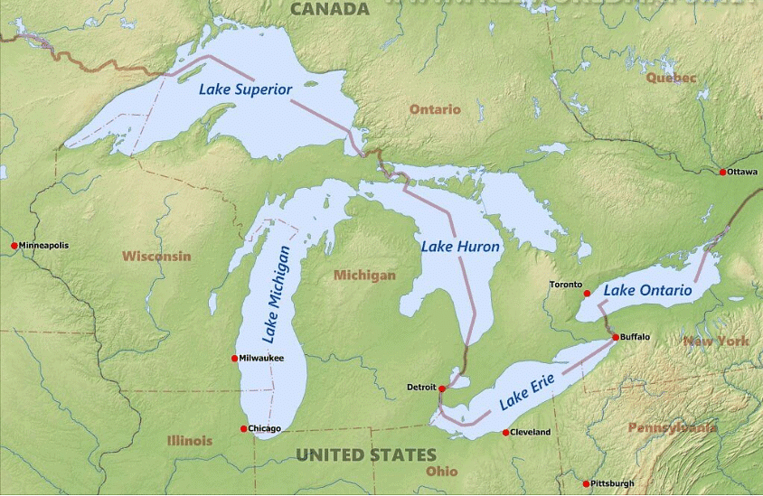 Continents- North America - UPSC
