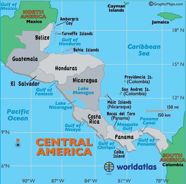 Continents- North America - UPSC