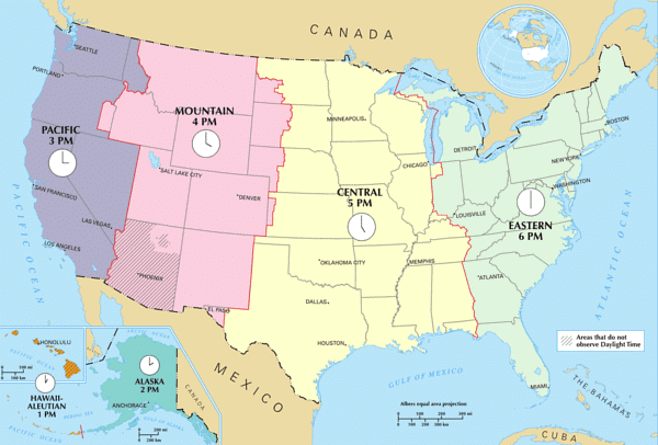 Continents- North America - UPSC