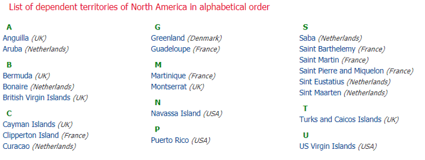 Continents- North America - UPSC