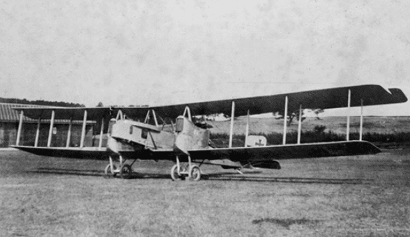 German Gotha G.III long-range twin-engine bomber airplane, c. 1917