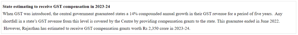 Rajasthan Budget Analysis 2023-2024 | RPSC Preparation: All subjects - RPSC RAS (Rajasthan)