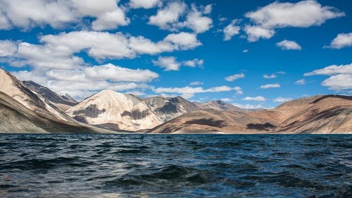 China builds new bridge on Pangong Tso