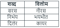 विलोम शब्द: उदाहरण प्रश्न - 2 | Course for UPPSC Preparation (Hindi) - UPPSC (UP)