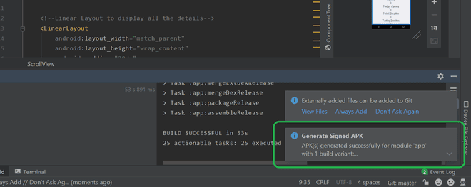 How to Generate Signed Apk in Android Studio - Software Development PDF