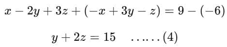 Solving Equations with Three Variables