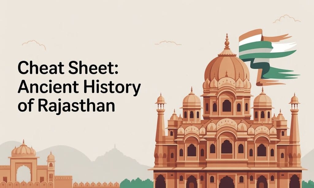 Cheat Sheet: Ancient History of Rajasthan