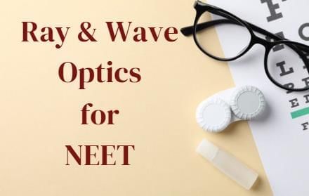 How to Study Ray and Wave Optics for NEET | Physics Class 11