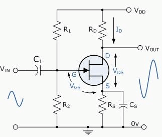 JFET Amplifier Circuit Diagram
