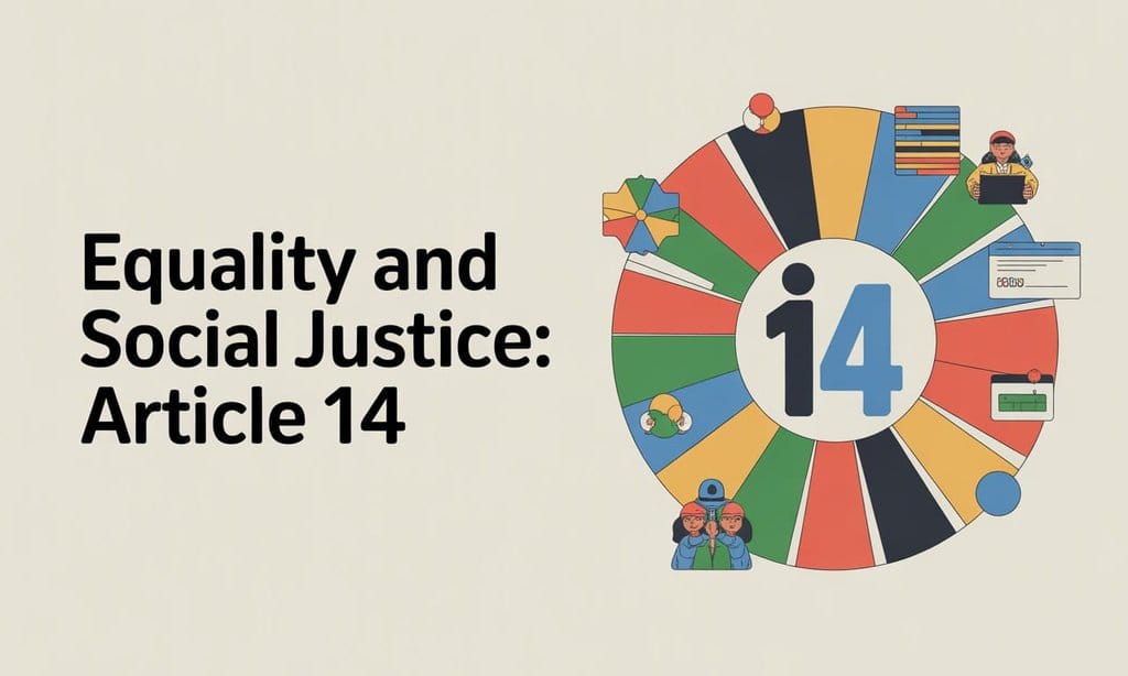 Equality and Social Justice Article 14 - Constitutional Law - CLAT PG PDF