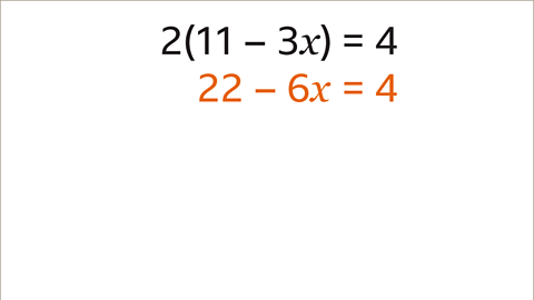 Solving for x - 3 - Year 7
