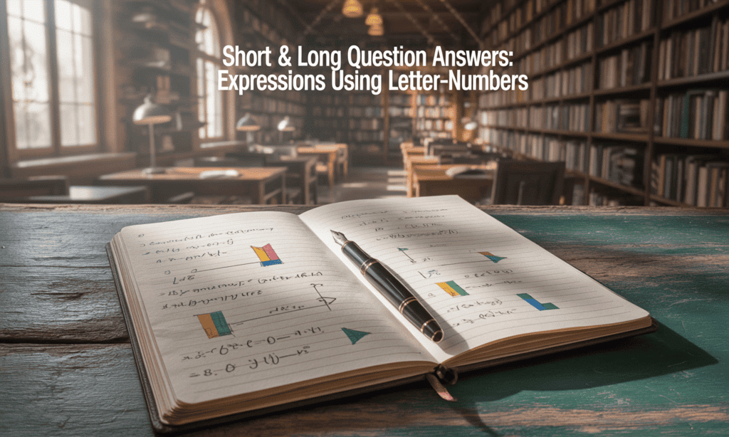 Class 7 Maths Chapter 4 Question Answers - Expressions using Letters and Numbers