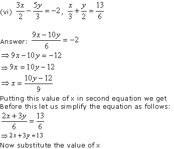 Pair of Linear Equations In Two Variables Notes - Class 9