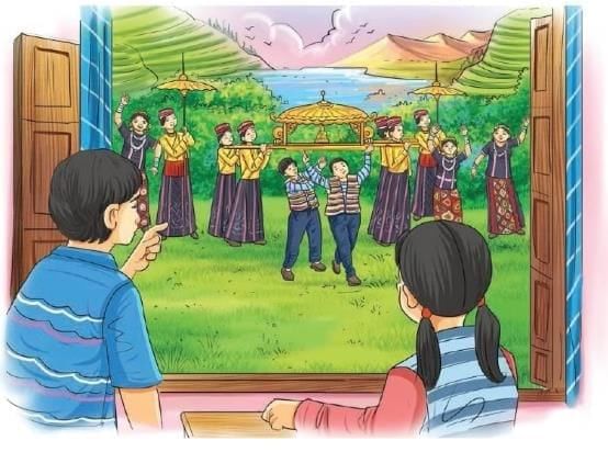 Worksheet: साङकेन | Worksheets with Solutions for Class 5