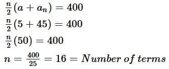 Assignment: Arithmetic Progressions | Mathematics (Maths) Class 10