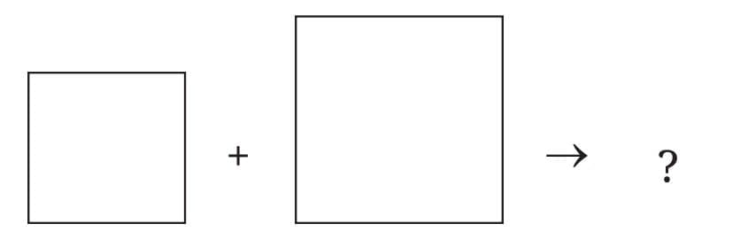 Combining Two Different Squares