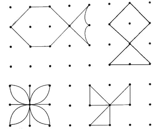 Worksheet Solutions: Playing with Lines (Orientation of a line) | Worksheets with solutions for Class 2