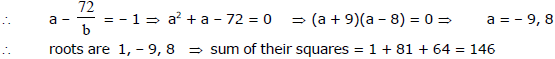 Examples: Quadratic Equations | Mathematics (Maths) for JEE Main & Advanced