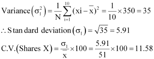 NCERT Solutions Class 11 Maths Chapter 13 - Statistics
