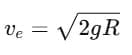 2. Escape Velocity