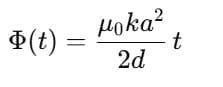 By changing the magnetic field