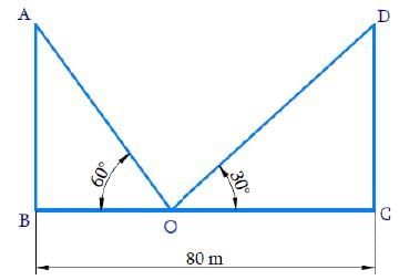 NCERT Solutions for Class 10 Maths Chapter 9 - Some Applications of Trigonometry (Exercise 9.1)
