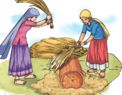 2. Threshing