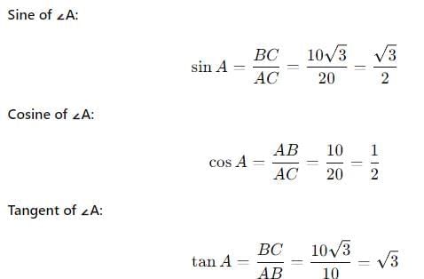Trigonometry Chapter Notes | Elementary Mathematics for PAT