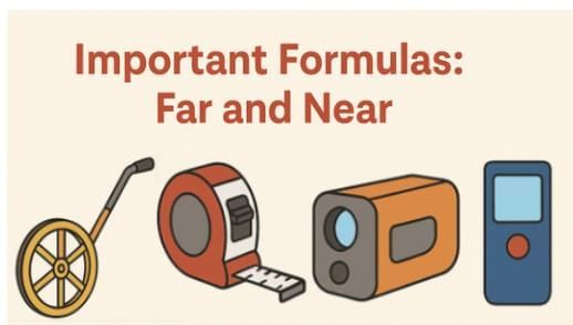 Important Formulas: Far and Near | Mathematics (Maths Mela) Class 5 - New NCERT