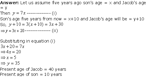 Pair of Linear Equations In Two Variables Notes - Class 9