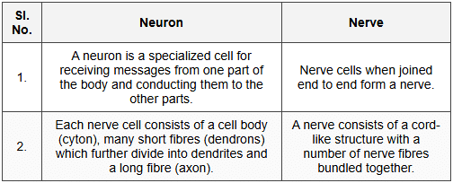 Differentiate between