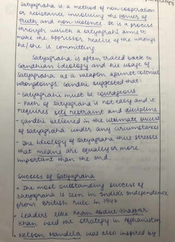Idea of Satyagraha - Class 10 PDF Download