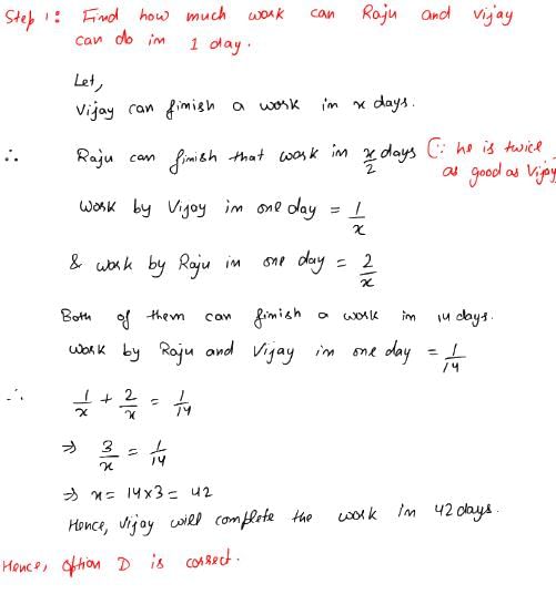 Time & Work Questions for CAT with Answers PDF