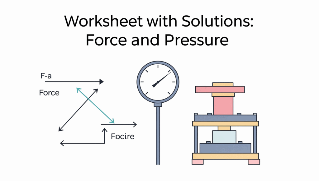 Worksheet with Solutions: Force and Pressure