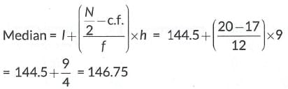 Class 10 Maths Previous Year Questions - Statistics