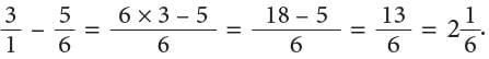 Operations on Fractions Chapter Notes | Mathematics Class 6 (SSC Board)