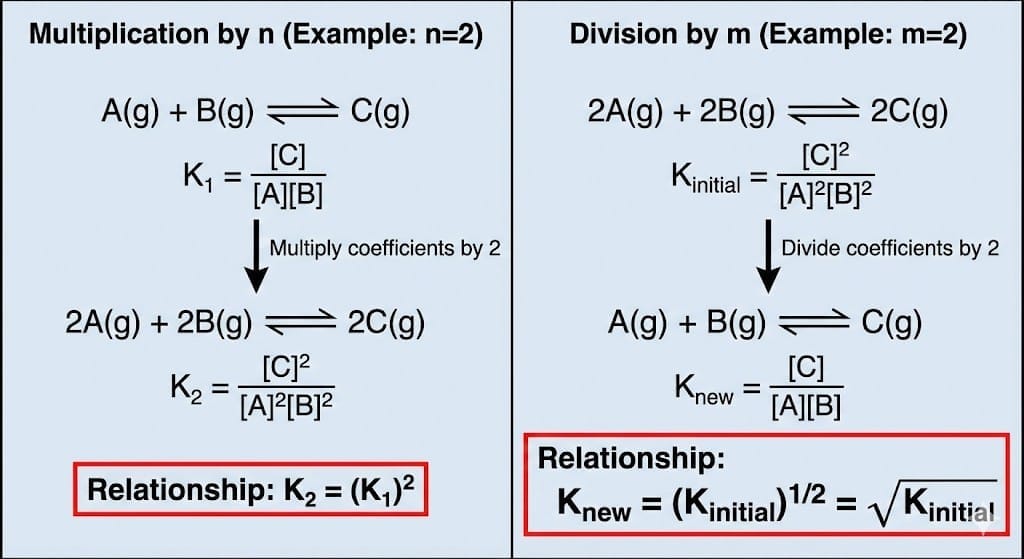 Characteristics of the Equilibrium Constant (Kc or Kp)